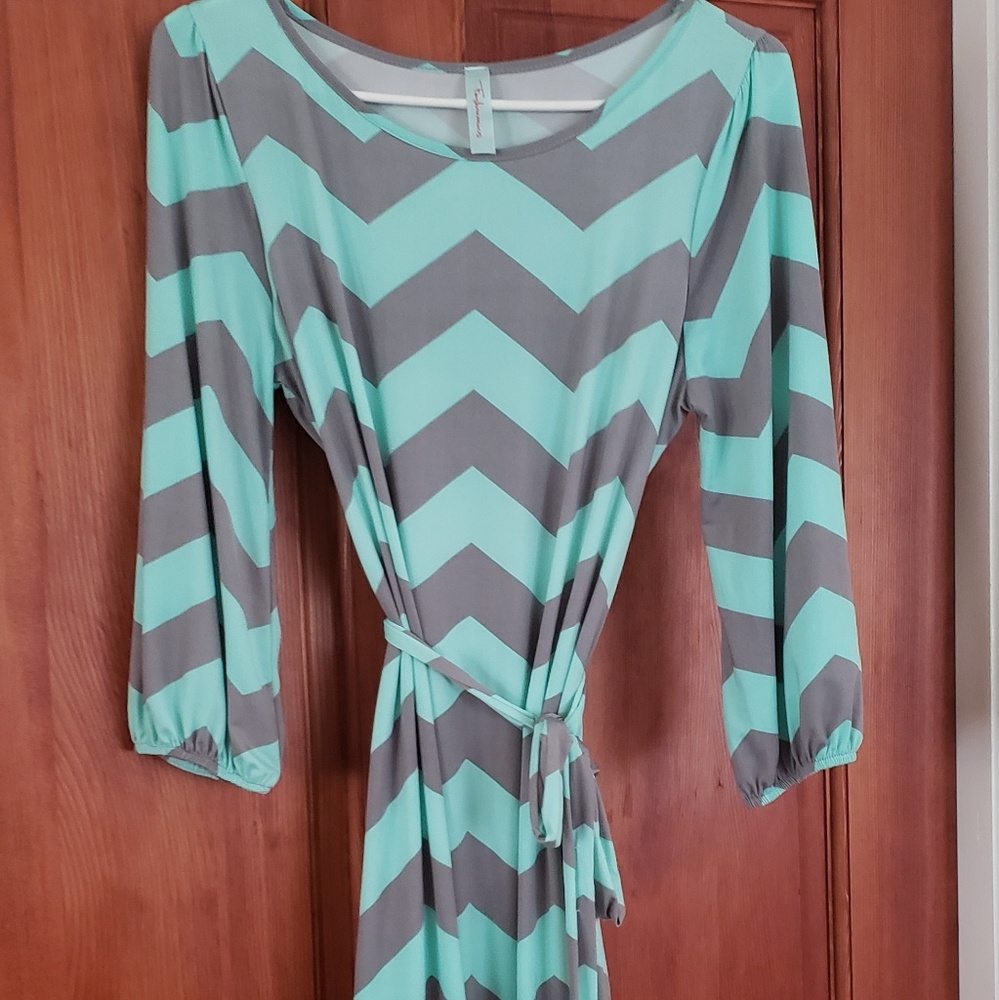 Pinklily Boutique Chevron dress